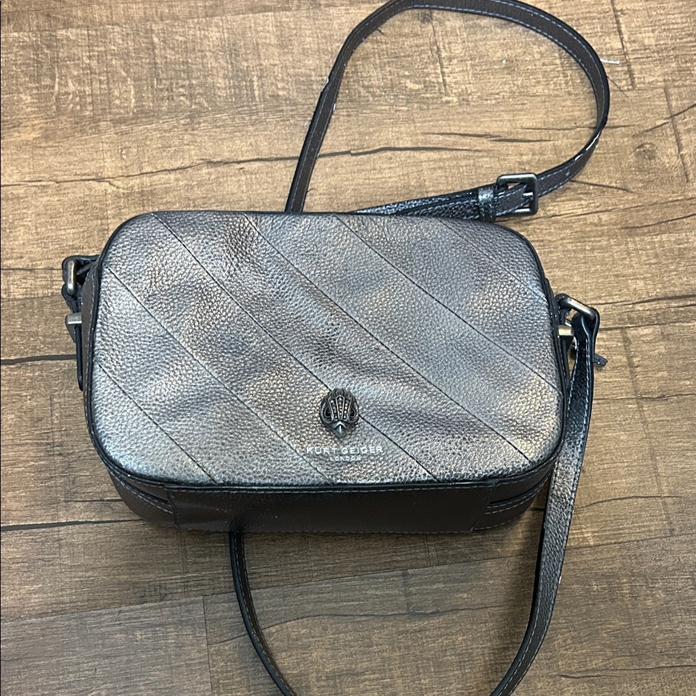 Kurt Geiger Gray Crossbody Bag